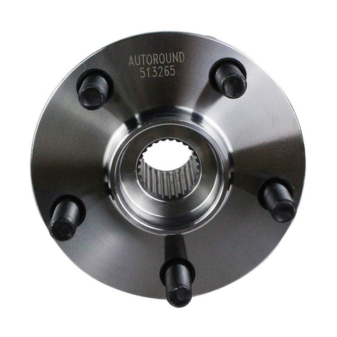 513265 Wheel Hub And Bearing Assembly Direct Fit For 2004 2009 Prius Front 5 Lug Non ABS Replacement with 4.92 Inch Flange