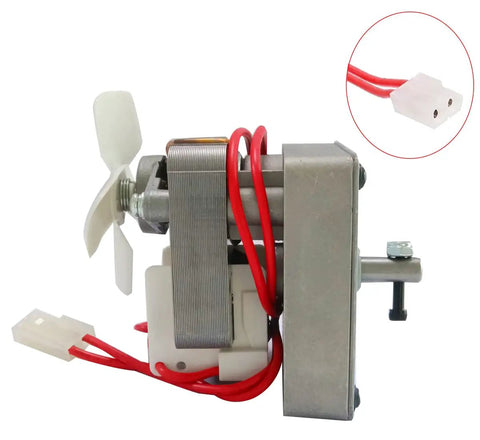 Auger Motor Replacement For Pellet Grills Universal Feeding Gear 2.0RPM AC 120V 60Hz 2 Pole High Temp Wire UL1332 18AWG