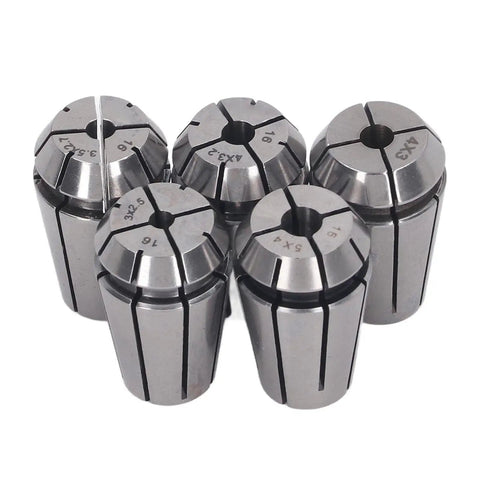 Premium Thonlai Cnc Engraving Collet Chuck Set With Durable Spring Steel Precision Tapping Kit For Grinding And Machining 5 Pcs High Performance, five precision collets, high-quality spring steel material.