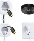 Slick In Wall Cable Management Kit To Hide Tv Wires And Keep Your Space Zero Mess Includes Power And Low Voltage Cord Organizer with drill tool.