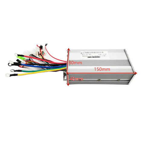 Smooth Power Brushless Controller For Electric Bikes And E Scooters 36V To 48V 500W BLDC Square Wave Unit With Rock Solid Performance Fast Acceleration And Longer Life