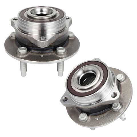 Front Wheel Bearing And Hub Assembly For 2018 2021 Chevy Equinox And 2018 2021 GMC Terrain With ABS Tone Ring Sensor Five Lug