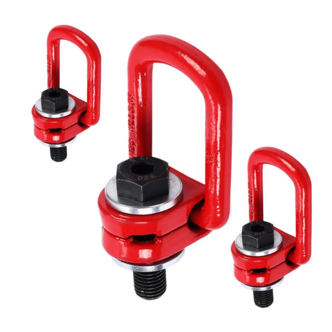 Side Pull Swivel Hoist Ring With 360 Degree Rotation For Flexible Angles, Universal Lifting Point For Mold Handling, High Strength G80 Material