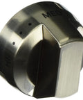 Stainless steel Range Knob Dial Replacement For Ovens And Ranges, OEM Quality Knob For DG94-00945A with clear indicator marks.