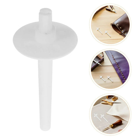 12 Pack Sewing Machine Spool Holder Pins For Easy Thread Spool Replacement And Stability White Plastic Spool Holder For Quick Setup Broad Compatibility With Most Sewing Machines Durable And User Friendly, white plastic spool pin for sewing machine