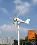 800W Wind Turbine With 5 Blades, Works On 12V 24V Or 48V Systems, Smart MPPT Charge Controller, Perfect For Home Boat Or Farm
