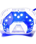 Interior view of Pro Grade LED Nail Curing Lamp for Home or Salon Use, Fast Dry 36W Corded Nail Dryer With SafeLight Technology