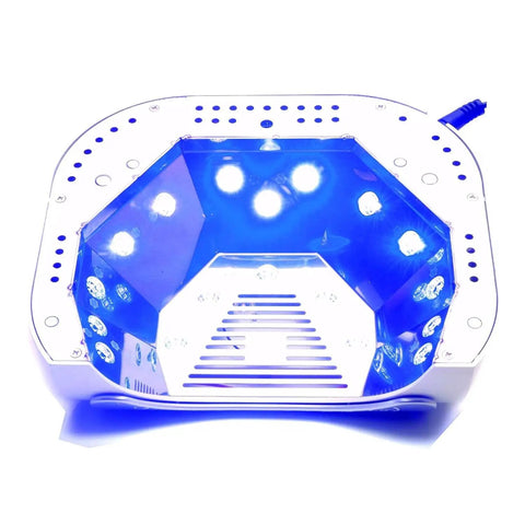 Interior view of Pro Grade LED Nail Curing Lamp for Home or Salon Use, Fast Dry 36W Corded Nail Dryer With SafeLight Technology