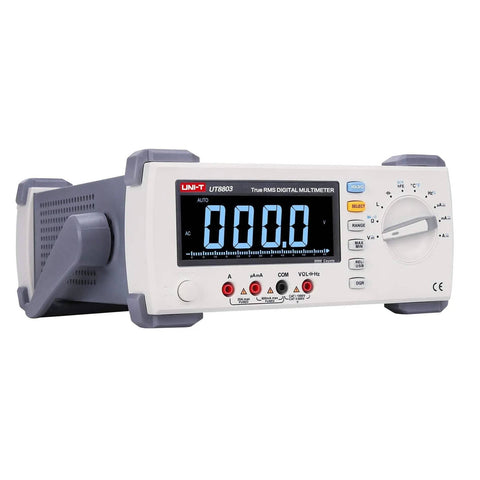 Pro Grade Digital Multimeter With 199999 Count, 100kHz Frequency Response, featuring a 4.3 Inch TFT Display shown at an angle