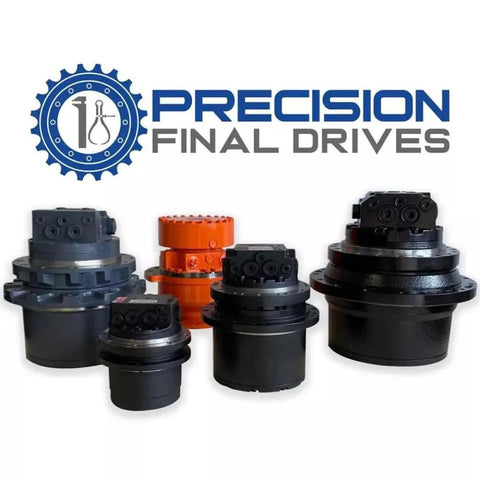 Final Drive Motor For Komatsu PC35MR3 Excavator, Pre Filled With Oil, Fully Assembled Hydraulic Travel Drive, metal construction