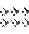 Durable Stainless Steel T Slot Bolts Kit For Secure Roof Rack Mounting versatile square fit with nuts, washer, and bolts