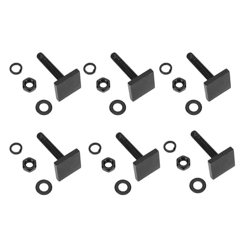 Durable Stainless Steel T Slot Bolts Kit For Secure Roof Rack Mounting versatile square fit with nuts, washer, and bolts
