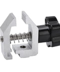 500N Push Pull Force Fixture Clamp For Tension Testing In Rubber And Paper, Heavy Duty, High Hardness Iron Alloy Clamp With Grippy Friction Grip For Accurate Tensile Strength Measurements, spring clamp close-up