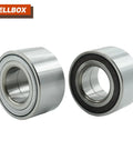 Premium Front Wheel Bearing Hub Assembly Fits Chevrolet Sonic And Buick Encore, showcasing two chrome finished bearings.