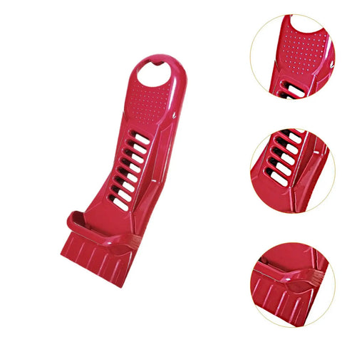 Ultimate 7 09 Inch Drywall Panel Lifter Tool With Integrated Edge Rasp File For Smooth Installation And Heavy Duty Alloy Steel Construction. Red tool with handle for easy drying lifting.