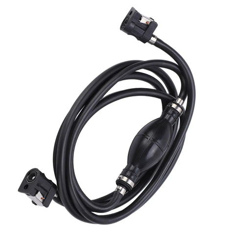 Durable Outboard Fuel Hose Connectors Kit With Hand Pump, Easy Install For Gas Engine Fuel Line, Compatible With Hidea Yum
