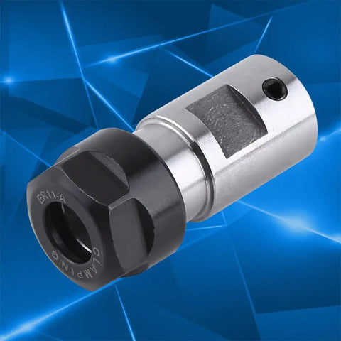 Jiawu ER11 Collet Chuck with Precision Ground Parts and Straight Extended Shank for CNC Milling Drilling Tapping.