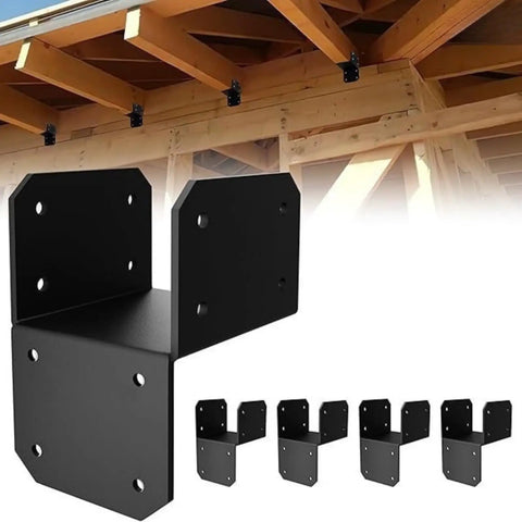 Tough As Nails Low Carbon Steel Pergola Beam Connector Triple Sided Jo