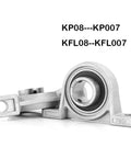 Super Heavy Duty Pillow Block Bearings 4 Pack Universal Mounted Units For Machines And Engines Easy Insert Smooth Runs Top Shelf Steel Built Tough No Slack During Fast Operation Big Savings On Pro Gear For Your Shop Jobs Ready To Ship Fast Delivery, steel mounted bearing units