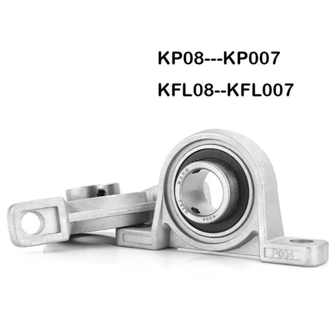 Super Heavy Duty Pillow Block Bearings 4 Pack Universal Mounted Units For Machines And Engines Easy Insert Smooth Runs Top Shelf Steel Built Tough No Slack During Fast Operation Big Savings On Pro Gear For Your Shop Jobs Ready To Ship Fast Delivery, steel mounted bearing units