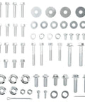 60 Piece Metric Motorcycle Trail Bolt Kit with a full set of metric bolts and hardware for dirt bikes and off road maintenance