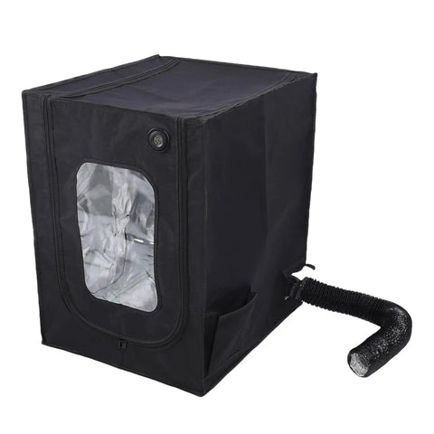 Fireproof 3D Printer Enclosure With Fan Exhaust Kit And LED Light For Ender Series Printers, Reducing Noise and Improving Temperature