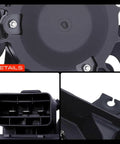 Close-up of Top Shelf Engine Radiator Cooling Fan Assembly for Hyundai Elantra Kia Forte showing connector and blade details.