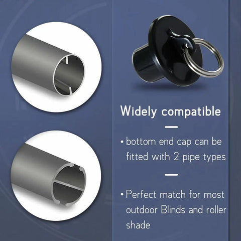 Ultimate Bungee Sunshade Replacement Kit For Outdoor Roller Blinds Louvers And Crank Operated Shades Windproof Weather Resistant Your Go To Wind Guard Includes 4 Windproof Balls And Bases 4 End Caps And High Density Stainless Hardware