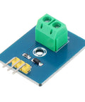 Analog Ceramic Piezo Vibration Sensor Module For Arduino DIY Kit Plug And Play With Analog Signal Output Supports 3.3V To 5V Easy To Use Vibration Detector For Microcontrollers And Robotics Projects, blue PCB