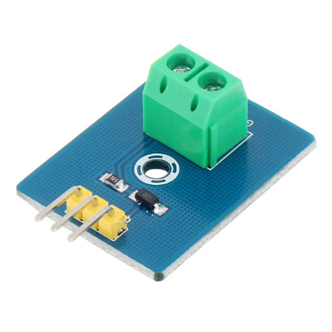Analog Ceramic Piezo Vibration Sensor Module For Arduino DIY Kit Plug And Play With Analog Signal Output Supports 3.3V To 5V Easy To Use Vibration Detector For Microcontrollers And Robotics Projects, blue PCB