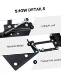 Heavy Duty Coffee Table Lifting Frame With Retractable Hydraulic Lifter Space Saving Rack seamless hydraulic rod mechanism detail.