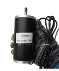 Top Notch High Power Brushless DC Spindle Electronic Starter Compatible With 12V 24V 36V Systems shown held in gloved hand