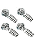 Heavy Duty Heim Joint Rod End Assembly 4 Pack With 3 4 Inch 16 Thread Grooves for smooth suspension linkage upgrades.