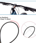 Close-up of Rugged 4mm Lined Shift Cable Housing Kit for mountain and road bikes, showing durable rubber exterior, 3 meters long.