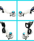 Heavy Duty Floor Polisher And Buffer For Commercial Use with 18 Inch Cleaning Head Three Brush Heads 175 RPM 3 Gallon Tank