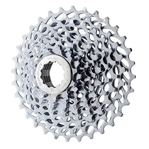 PG 1170 11 Speed Cassette 11 32t Silver With PowerGlide Precision Teeth High Grade Steel Cogs close-up product view