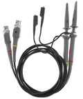 Must Have Upgraded Oscilloscope Clip Probe Gear Kit, 20MHz, Fully Insulated BNC End Probes, 1X 10X, Pack of 2 for testing