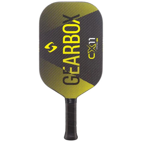 CX11E Control Pickleball Paddle With Carbon Fiber Frame, 7.8 Oz, Yellow Finish, Lightweight Handle For Precise Control