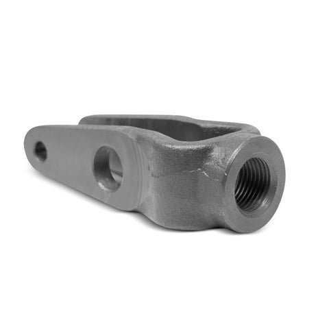 Long Stroke Slack Adjuster Clevis Kit For Air Brake Chambers With 5/8-18 Thread, Meritor Style, showing metal construction