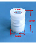 Silicone Tube Seal Ring Spare Part Elastic Gasket For Ice Cream Machine Replacement with measurements 32mm by 45mm