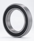 Close-up of XiKe 6013-2RS bearing with double rubber seals, 65x100x18 mm