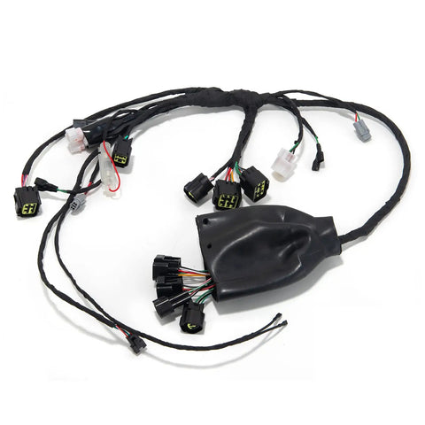 Full Plug In Ready Main Wiring Harness Assembly For Sur Ron Light Bee X Segway X160 X260 79 Bike Falcon M E Ride Pro SS Replacement Copper PVC Wire Harness Kit For Easy Accurate Vehicle Wiring shown