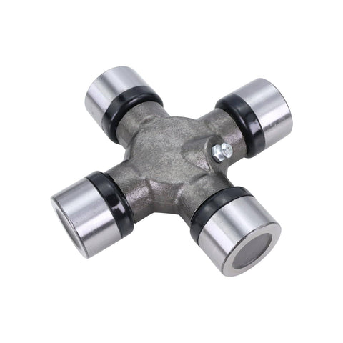 Close-up of a U-joint from Ford Beefy Driveshaft Carrier Bearing And U Joint Kit For 1999 2010 F 250 F 350 Super Duty 4WD RWD Heavy Duty Replacement OEM Quality HB210866 1X 210866 1X 5 160X Reduces Vibration And Noise For A Smoother Ride