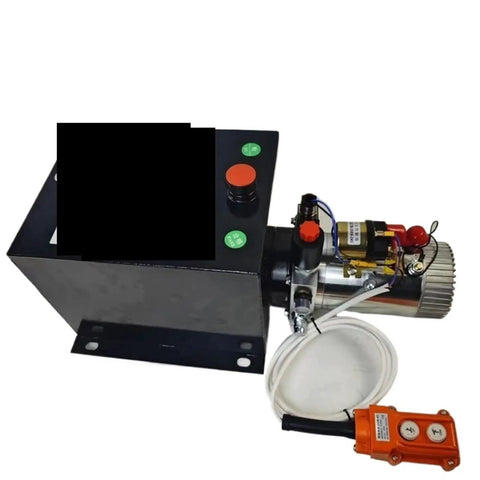 Heavy Duty 12V 24V 48V Hydraulic Pump Station With Double Acting Electric Power Unit for Forklift Stacker and Dump Truck Lift Oil Systems.