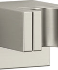 Statement Wall Mount Handshower Holder For Easy Pivot And Boss Level Adjustable Angle in modern squared design