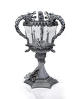 Triwizard Cup Replica Mood Light LED Lamp Battery Powered 13 Inch Tall Silver Decor For Wizarding World Fans Dope Party Ambient Light Collectible