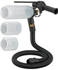 Three Precision Tuned Clear Tube Dust Extraction Cup Set For SDS Plus Rotary Hammers, OSHA Compliant For Corded And Cordless Drills