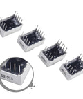 Digital Voltmeter Module DIY Kit For 5V DC Systems, 0-20V And 0-200V Readout, four SB915 IC components