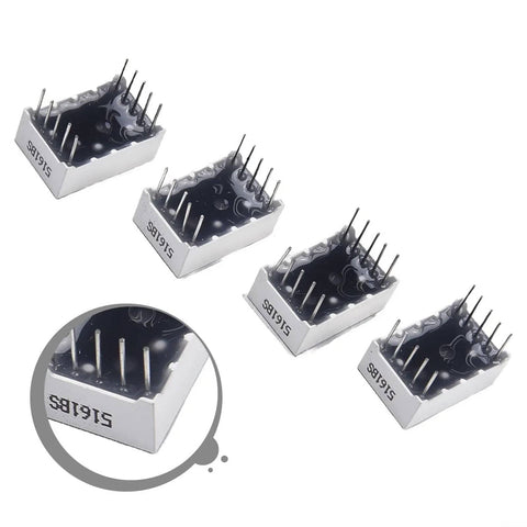 Digital Voltmeter Module DIY Kit For 5V DC Systems, 0-20V And 0-200V Readout, four SB915 IC components