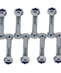 Eight bolts for Beefed Up Two Inch Leveling Lift Kit For Honda Rancher 350 400 AT 2000 To 2006 Front And Rear Suspension